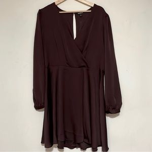 Express fall long sleeve dress
